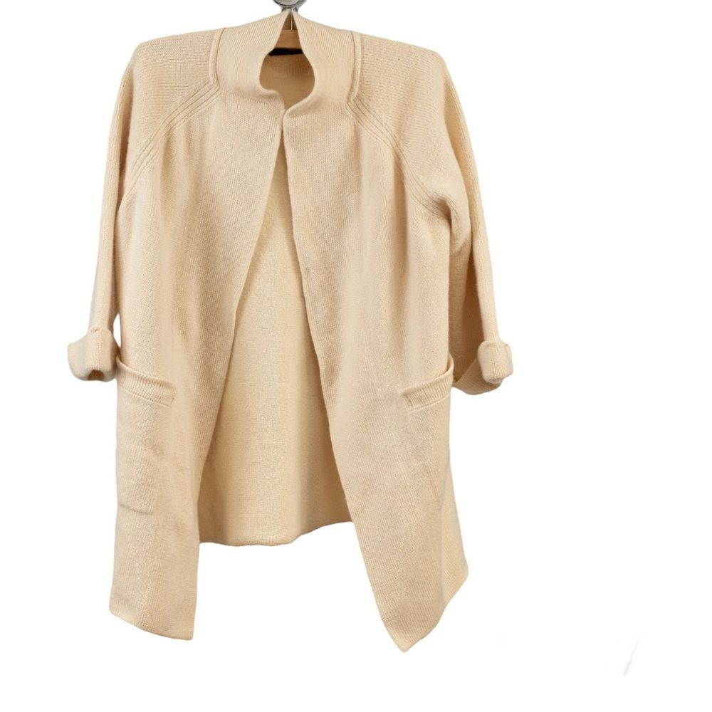 Vintage LeRoy knitwear open front cardigan size L